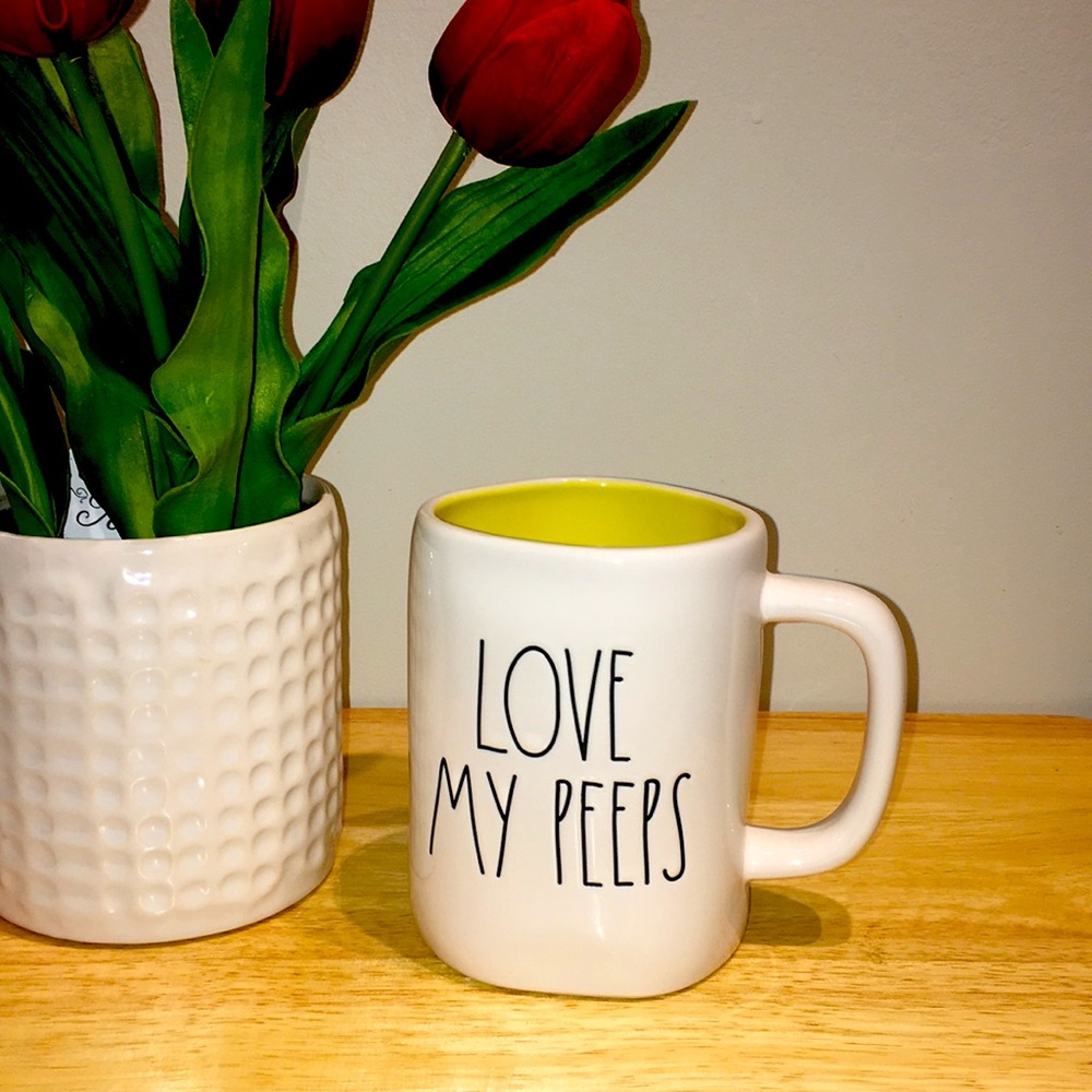 Rae dunn Love My Peeps Mug
